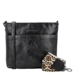 Schoudertassen|Damestassen>Hide & Stitches Next Navajo Shoulderbag 22355 black
