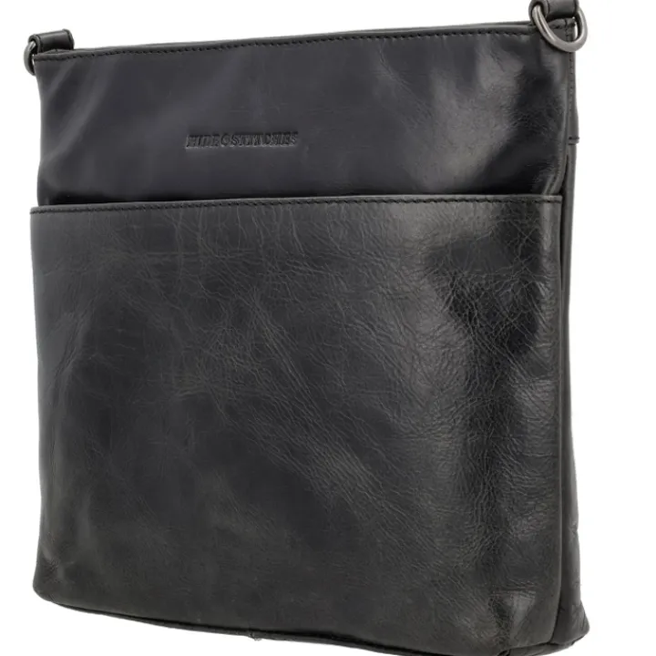 Schoudertassen|Damestassen>Hide & Stitches Next Navajo Shoulderbag 22355 black