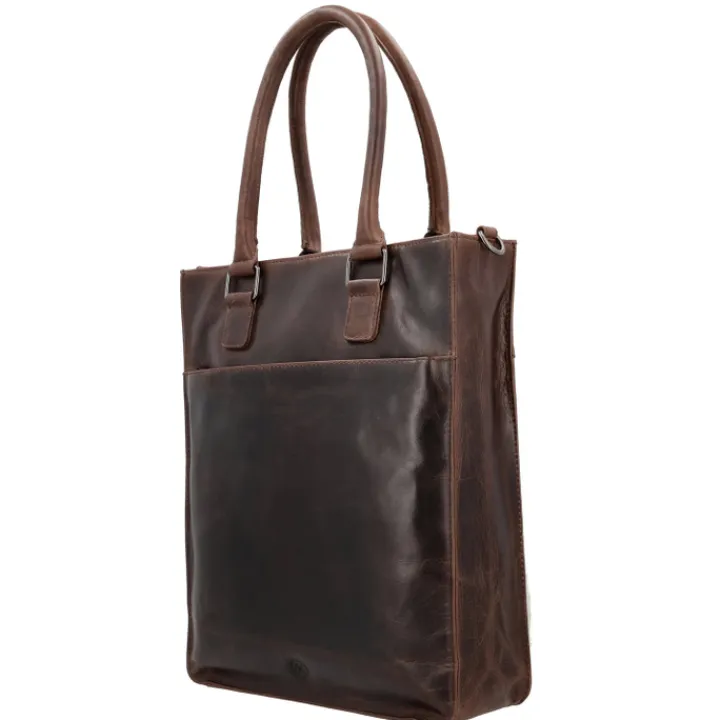 Shoppers|Damestassen>Hide & Stitches Next Navajo Shopper darkbrown