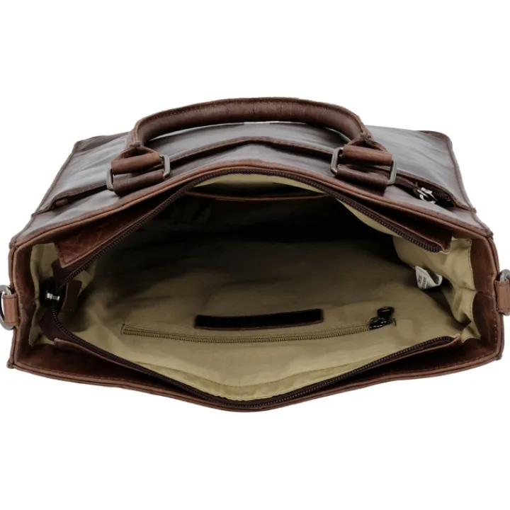 Shoppers|Damestassen>Hide & Stitches Next Navajo Shopper darkbrown