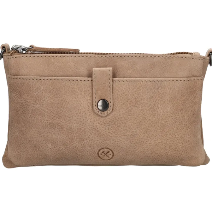 Schoudertassen|Crossbody>Hide & Stitches Next Navajo Shoulderbag sand