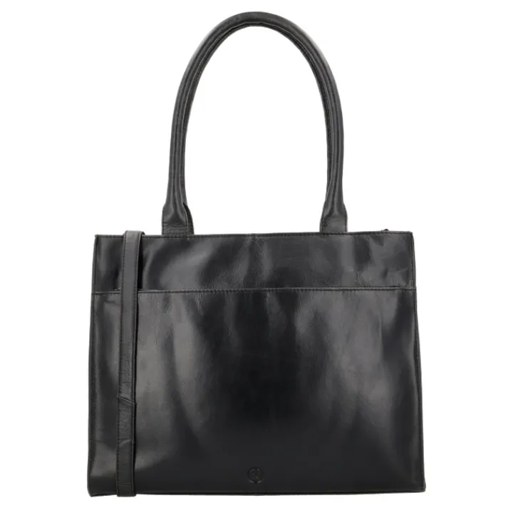 15.6 Inch Laptoptassen|Laptop Schoudertassen>Hide & Stitches Next Navajo Laptopbag black