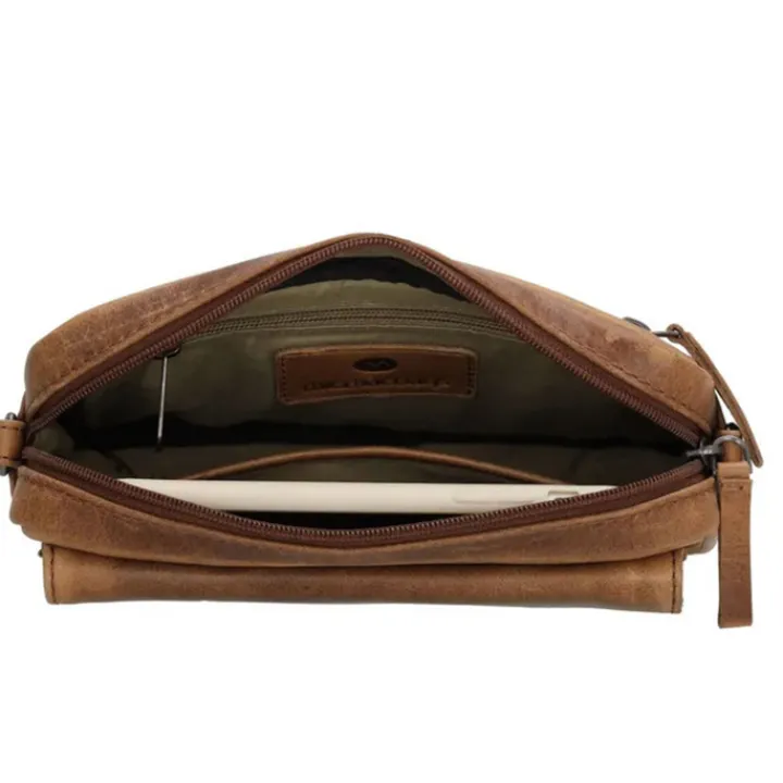 Schoudertassen|Damestassen>Hide & Stitches Next Navajo Shoulderbag 22351 brown
