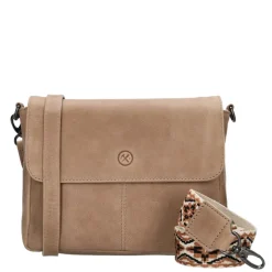 Schoudertassen|Crossbody>Hide & Stitches Next Navajo Shoulderbag sand