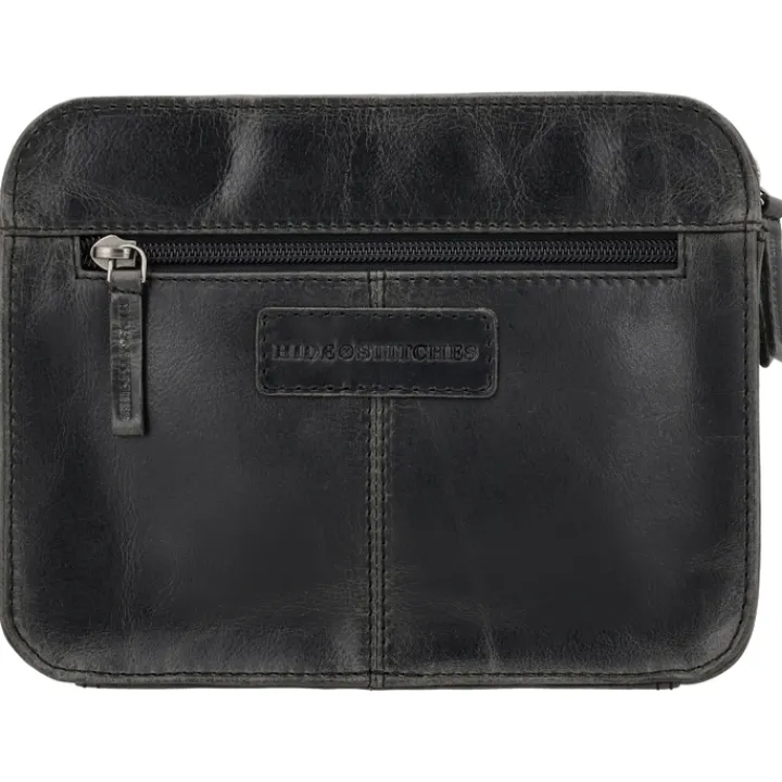 Schoudertassen|Crossbody>Hide & Stitches Next Navajo Shoulderbag black