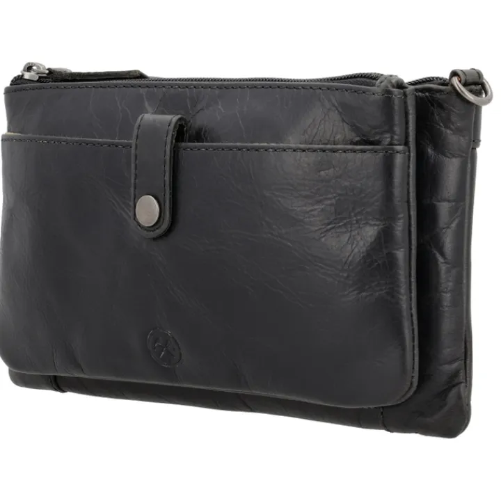 Schoudertassen|Crossbody>Hide & Stitches Next Navajo Shoulderbag black