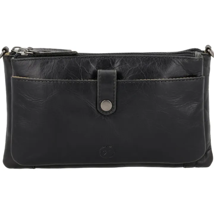 Schoudertassen|Crossbody>Hide & Stitches Next Navajo Shoulderbag black