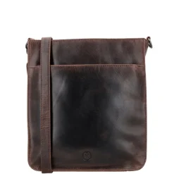 Schoudertassen|Crossbody>Hide & Stitches Next Navajo Shoulderbag darkbrown