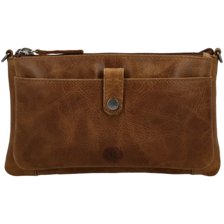 Schoudertassen|Crossbody>Hide & Stitches Next Navajo Shoulderbag brown