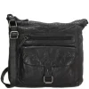 Schoudertassen|Crossbody>Hide & Stitches Paint Rock Shoulderbag black