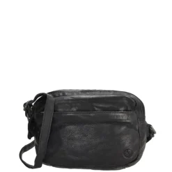 Schoudertassen|Crossbody>Hide & Stitches Paint Rock Shoulderbag Small black