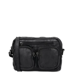 Schoudertassen|Crossbody>Hide & Stitches Paint Rock Shoulderbag black