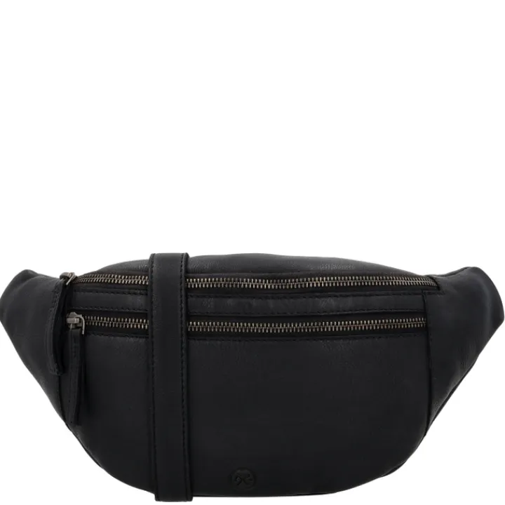 Heuptassen>Hide & Stitches Paint Rock Hipbag black