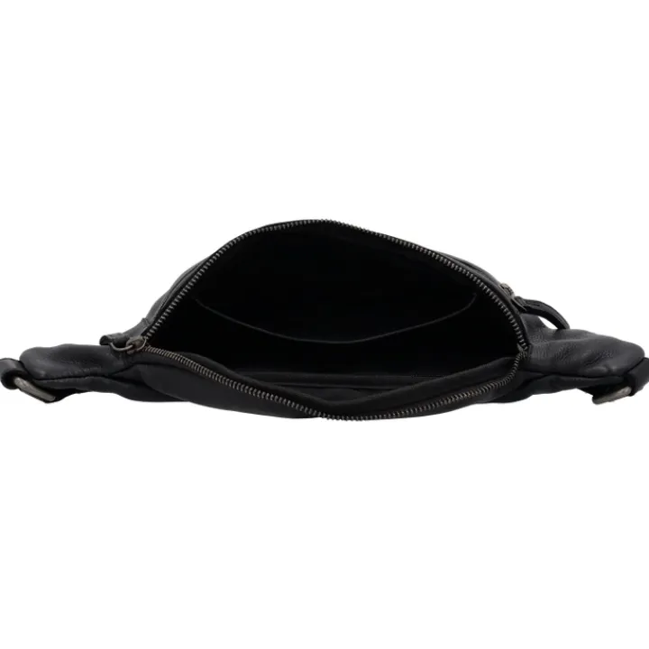 Heuptassen>Hide & Stitches Paint Rock Hipbag black