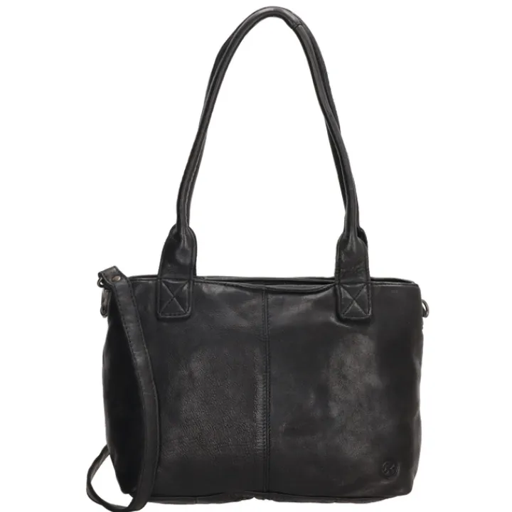 Schoudertassen|Crossbody>Hide & Stitches Paint Rock Shopper Shoulderbag black