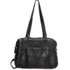 Schoudertassen|Damestassen>Hide & Stitches Paint Rock Shopper black