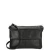 Crossbody|Schoudertassen>Hide & Stitches Porto Crossbody Tas zwart