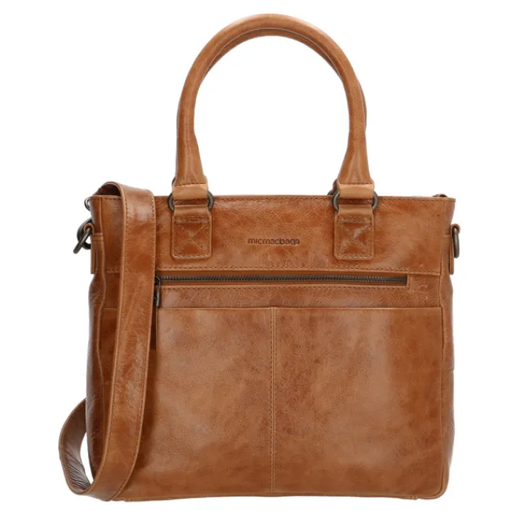 Schoudertassen|Handtassen>Hide & Stitches Porto Handtas bruin II