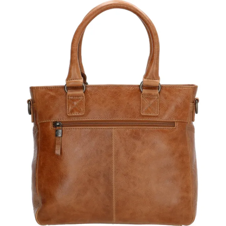 Schoudertassen|Handtassen>Hide & Stitches Porto Handtas bruin II