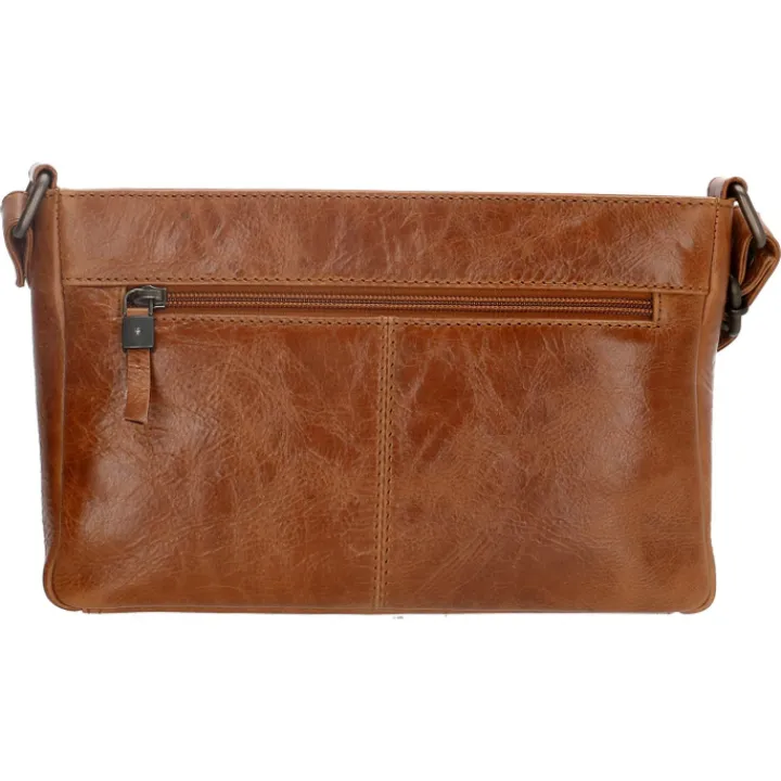 Schoudertassen|Damestassen>Hide & Stitches Porto Schoudertas bruin III