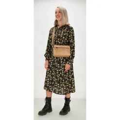 Schoudertassen|Crossbody>Hide & Stitches Porto Schoudertas II taupe