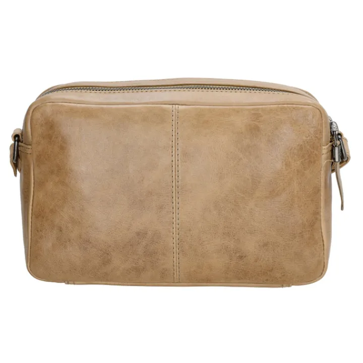 Schoudertassen|Crossbody>Hide & Stitches Porto Schoudertas II taupe