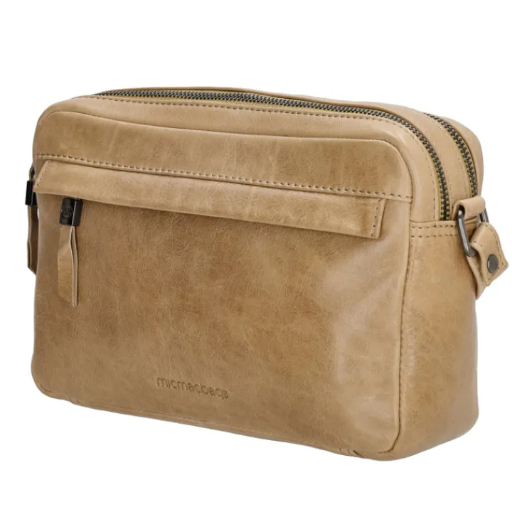 Schoudertassen|Crossbody>Hide & Stitches Porto Schoudertas II taupe