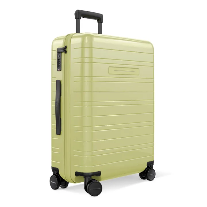 Harde Koffers|Reiskoffers>Horizn Studios H6 Essential Check-In Trolley M glossy dusk yellow