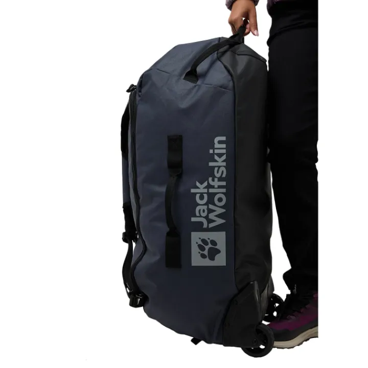 Rugzak Met Wieltjes|Grote Reistassen>Jack Wolfskin All-In Duffle Wheeler 90 midnight sky
