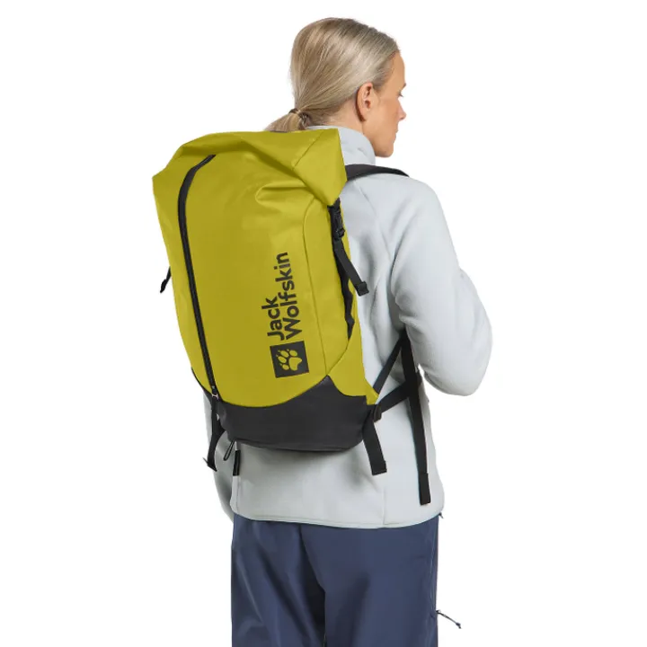 Wandelrugzakken|14 Inch Laptoptassen>Jack Wolfskin All-In Pack 30 chartreuse