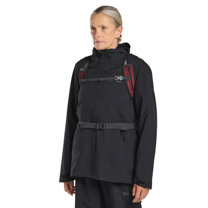 Kleine Rugzakken|Wandelrugzakken>Jack Wolfskin Velocity 12 deep ruby