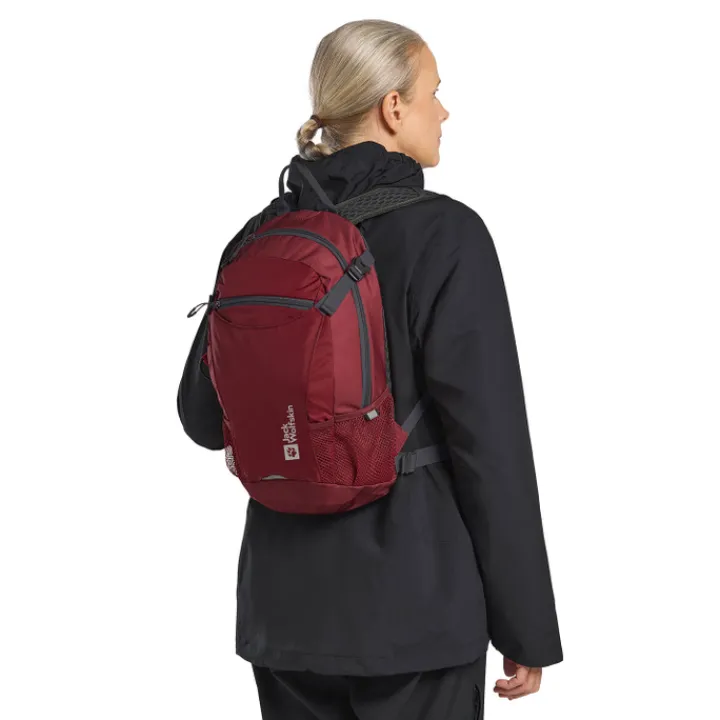Kleine Rugzakken|Wandelrugzakken>Jack Wolfskin Velocity 12 deep ruby