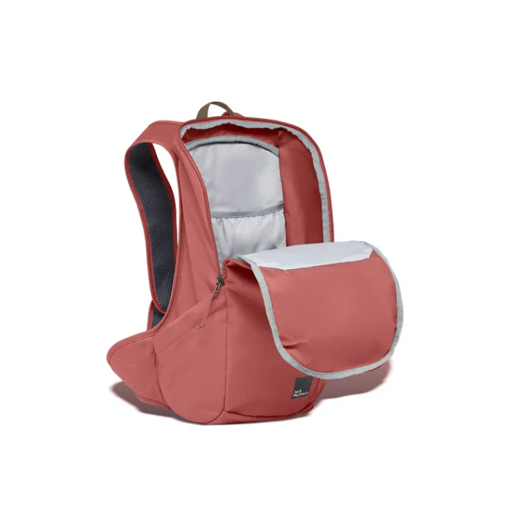 Kleine Rugzakken|Heren Rugzakken>Jack Wolfskin Waimea mineral red