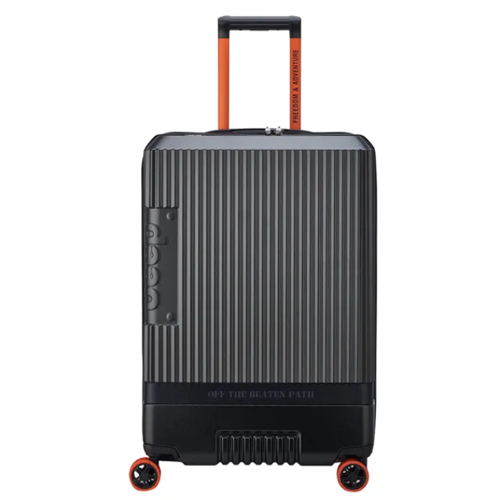Reistrolleys|Reiskoffers>Jeep Trolley Deluxe Medium 69 Expandable antracite