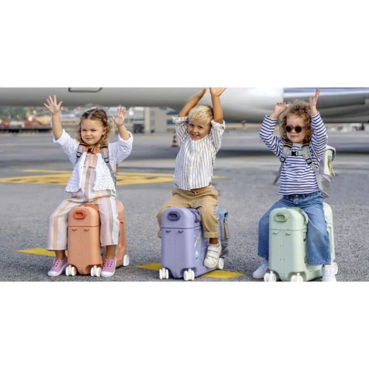 Kindertrolleys|Kinderkoffers>Jetkids by Stokke BedBox Kindertrolley coral pink