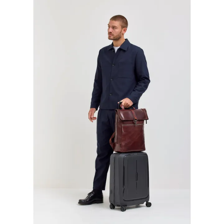 Kleine Rugzakken|15 Inch Laptoptassen>Jost Lund Messenger Backpack brown