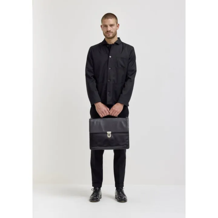 Aktetassen|15 Inch Laptoptassen>Jost Skagen Briefcase 2 Comp. brown
