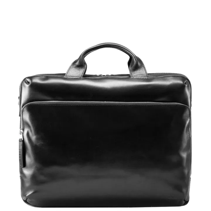 Herentassen|15 Inch Laptoptassen>Jost Skagen Businessbag 2 Comp. black