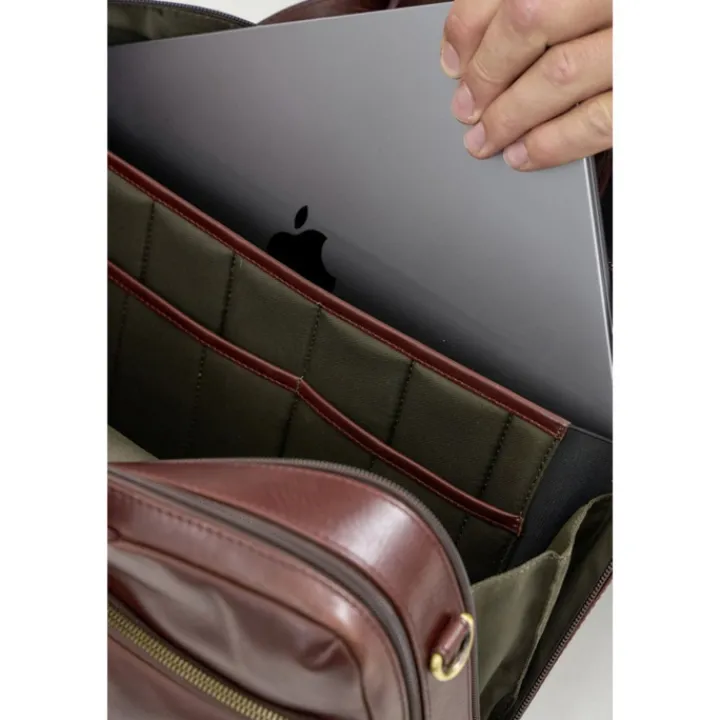 Herentassen|15 Inch Laptoptassen>Jost Skagen Businessbag 2 Comp. black