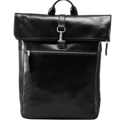 Kleine Rugzakken|15 Inch Laptoptassen>Jost Skagen Messenger Backpack black
