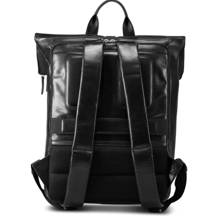 Kleine Rugzakken|15 Inch Laptoptassen>Jost Skagen Messenger Backpack black