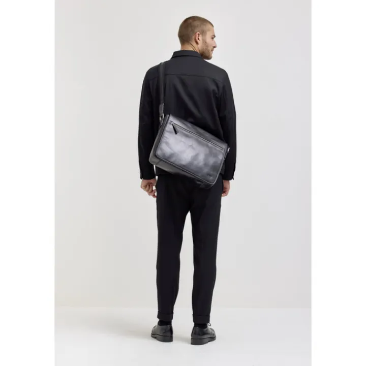 Schoudertassen|Herentassen>Jost Skagen Shoulderbag L black
