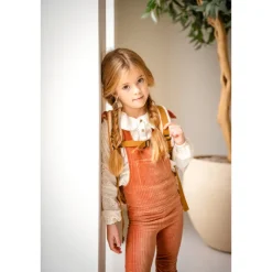 Peuter Rugzakken|Kinderrugzakken>Kidzroom Lille Stripe Frenzy Backpack brown