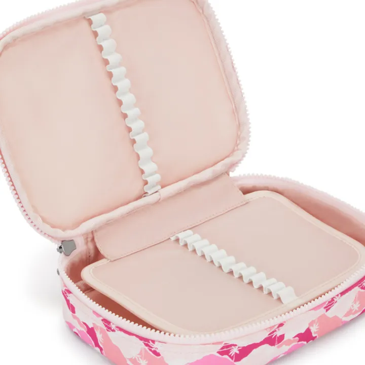 Schooletuis|Etuis>Kipling 100 Pens pink palm