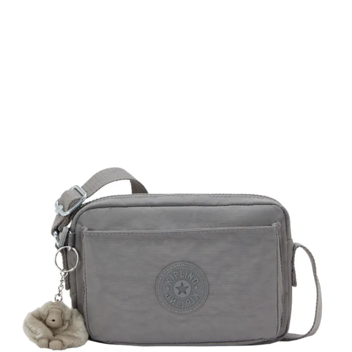 Schoudertassen|Crossbody>Kipling Abanu inviting grey