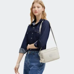 Schoudertassen|Crossbody>Kipling Abanu M hideaway beige