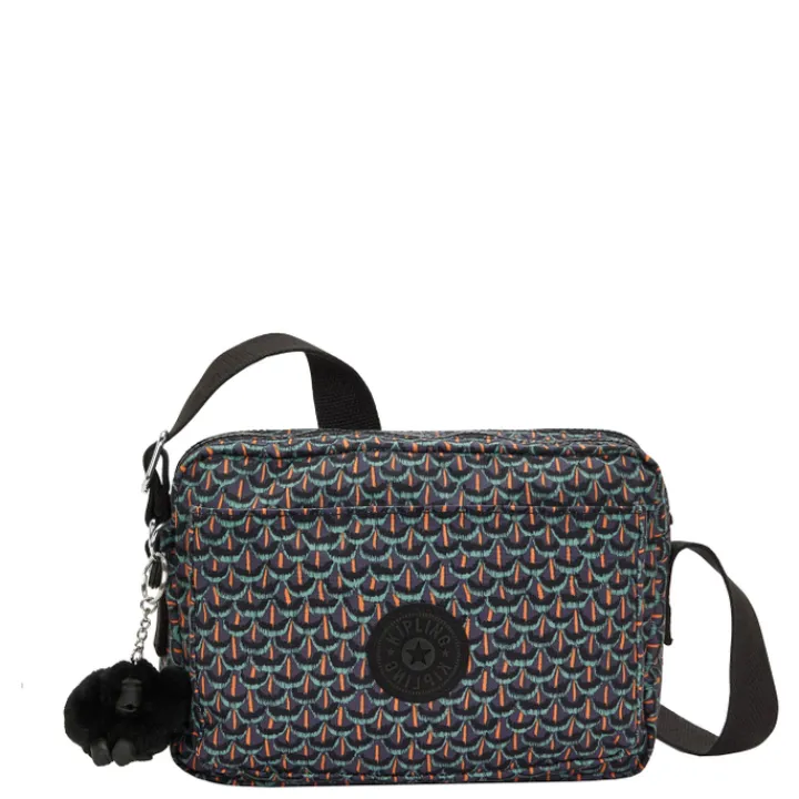 Schoudertassen|Crossbody>Kipling Abanu M prt ac geo feather