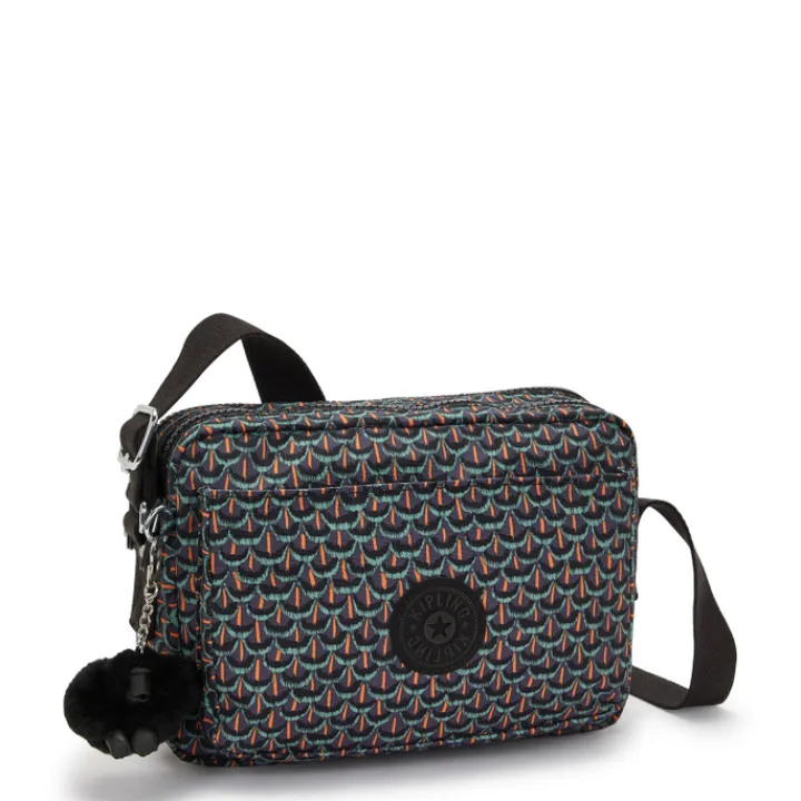 Schoudertassen|Crossbody>Kipling Abanu M prt ac geo feather