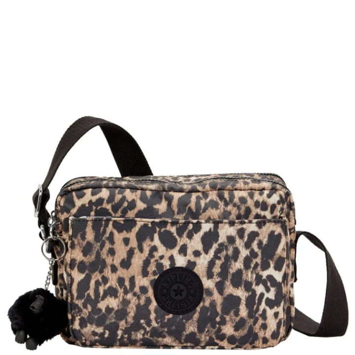 Schoudertassen|Crossbody>Kipling Abanu M prt ac wild leopard