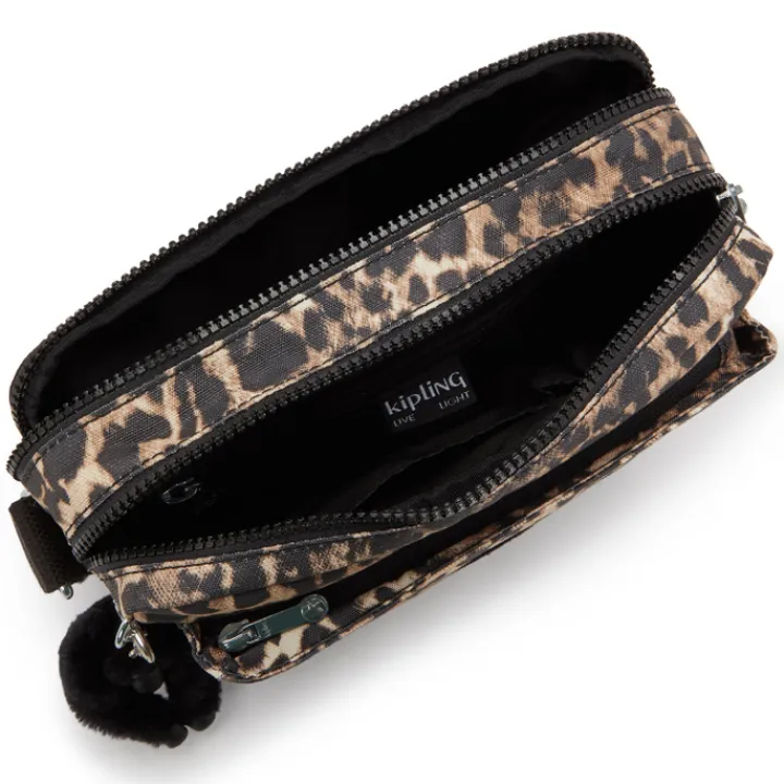 Schoudertassen|Crossbody>Kipling Abanu M prt ac wild leopard